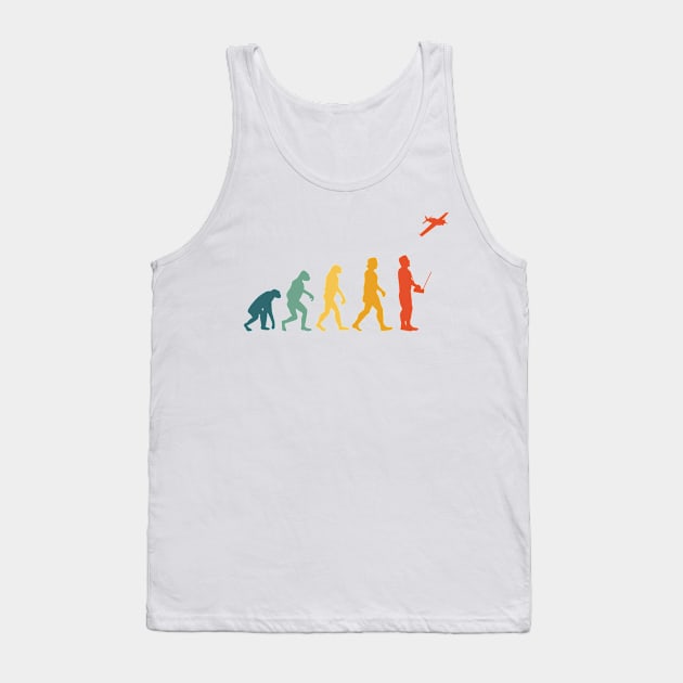 Model aircraft Evolution Retro Vintage model aircraft Tank Top by favoriteshirt